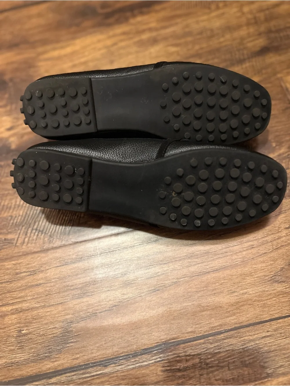 Isaac Mizrahi Live Black Leather Loafers Women’s Size 9M Slip-On